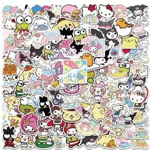 HELLO Kitty sanrio friends sticker set bundle decals keropi tuxedo sam k…